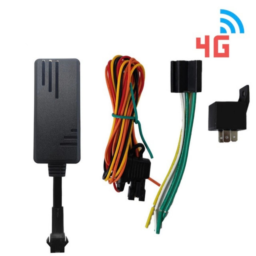 Rastreador 4G com bloqueio remoto